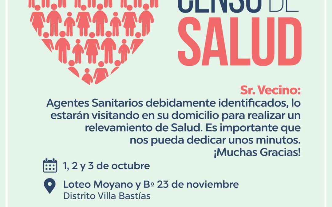 Censo Sanitario en Tupungato