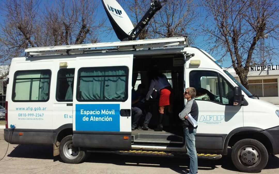 Oficina móvil de AFIP en Tupungato