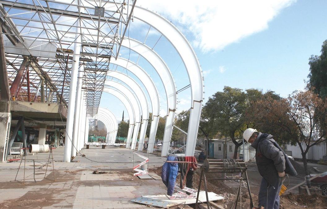 Terminal de Mendoza Avanzan las obras