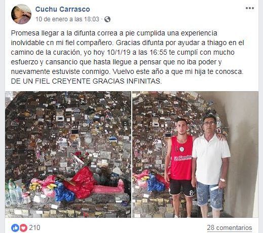 Caminando desde Guaymallén hasta la Difunta Correa