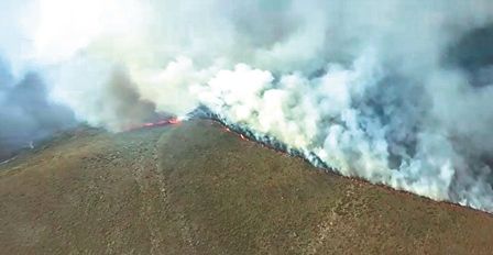 Más de 1200 hectáreas quemadas en San Rafael