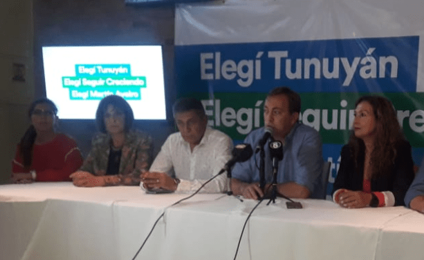 Elegí Tunuyán El equipo de Aveiro para buscar un nuevo mandato