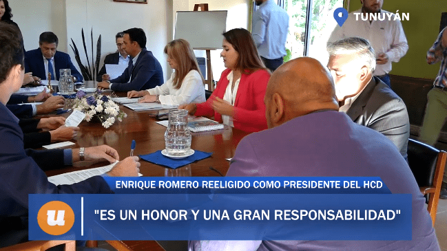 «Coqui» Romero fue reelecto, en forma unánime, cómo Presidente del HCD