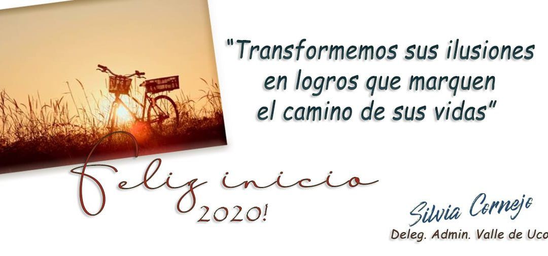 Comienza el Ciclo Lectivo 2020 y, desde DGE, le dan la bienvenida.