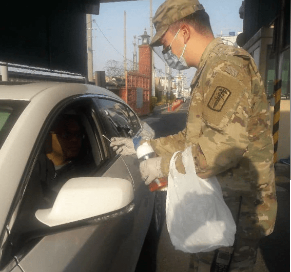 Coronavirus. La prueba del vinagre que hacen militares de EEUU,  para detectar  infectados.