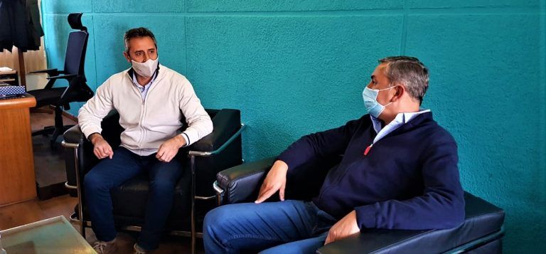 El Intendente Scanio recibió detalles de  «Mendoza Activa» por parte del Ministro Vaquié.