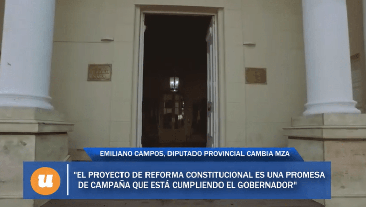 Emiliano Campos : «La decisión de modificar la constitución depende de la gente»