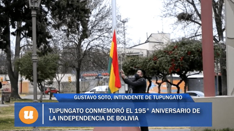 Tupungato conmemoró el aniversario de Bolivia.