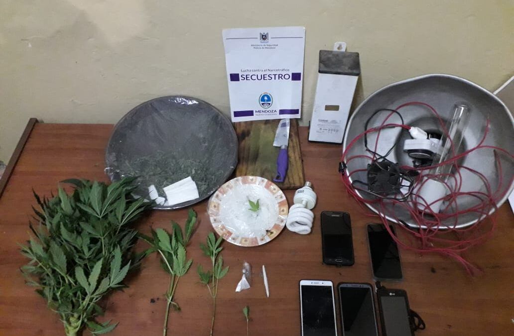 Narcotráfico, detuvieron una mujer en San Carlos.