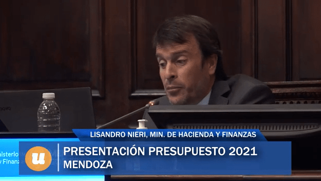 El presupuesto 2020 fue presentado en la Legislatura mendocina.