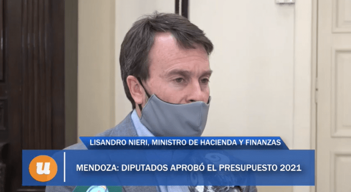 Tiene sanción definitiva al Presupuesto 2021 de Mendoza.