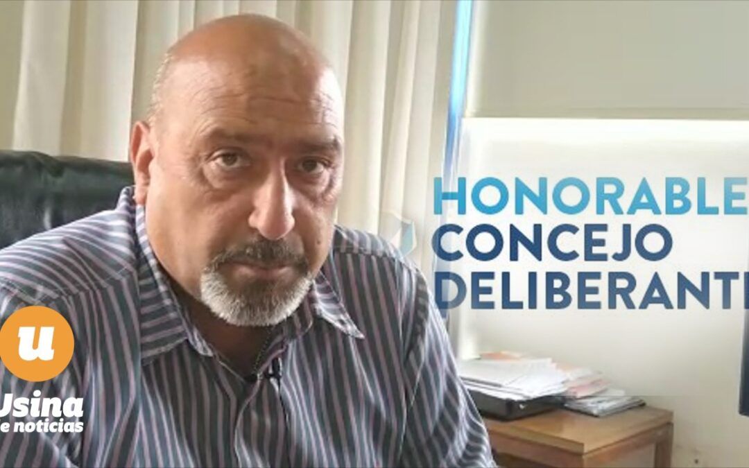 Enrique Romero : «Para ser concejal se debe interpretar las necesidades de los vecinos, como también las del Ejecutivo»