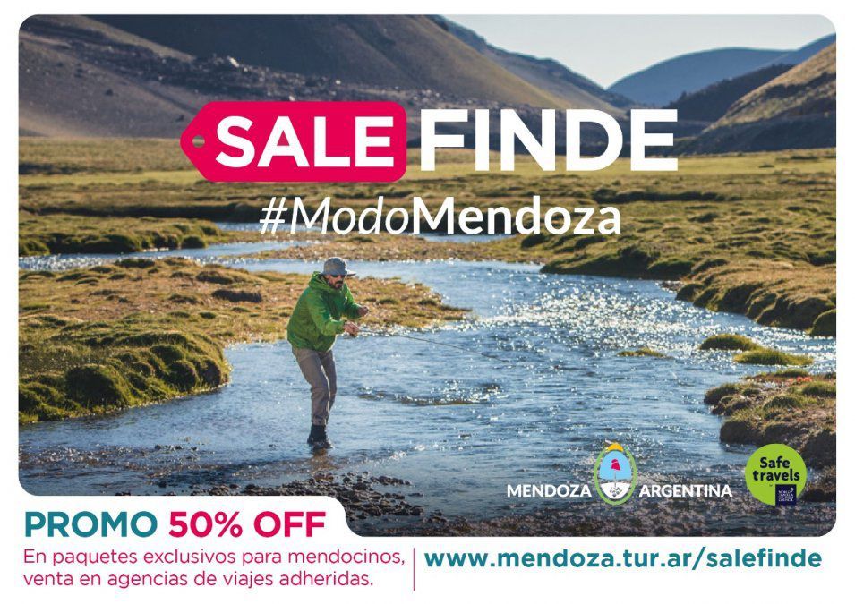 Turimo Interno,  50% de descuento para mendocinos