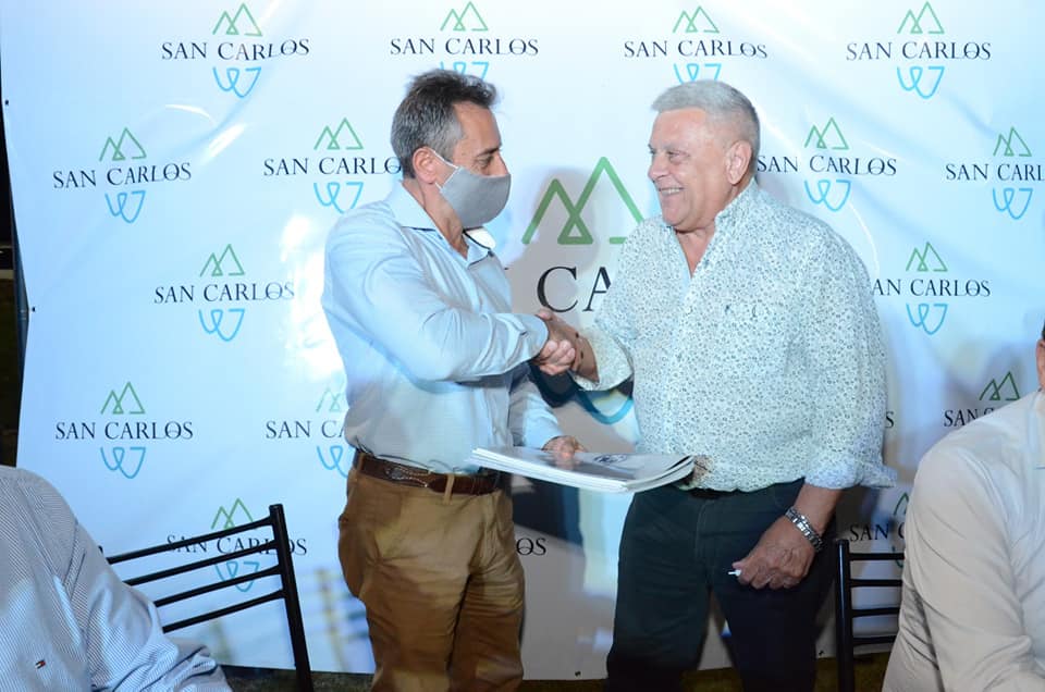 La red «San Carlos Produce» avanza en  la salida de su producción por la hidrovía Paraná-Paraguay.