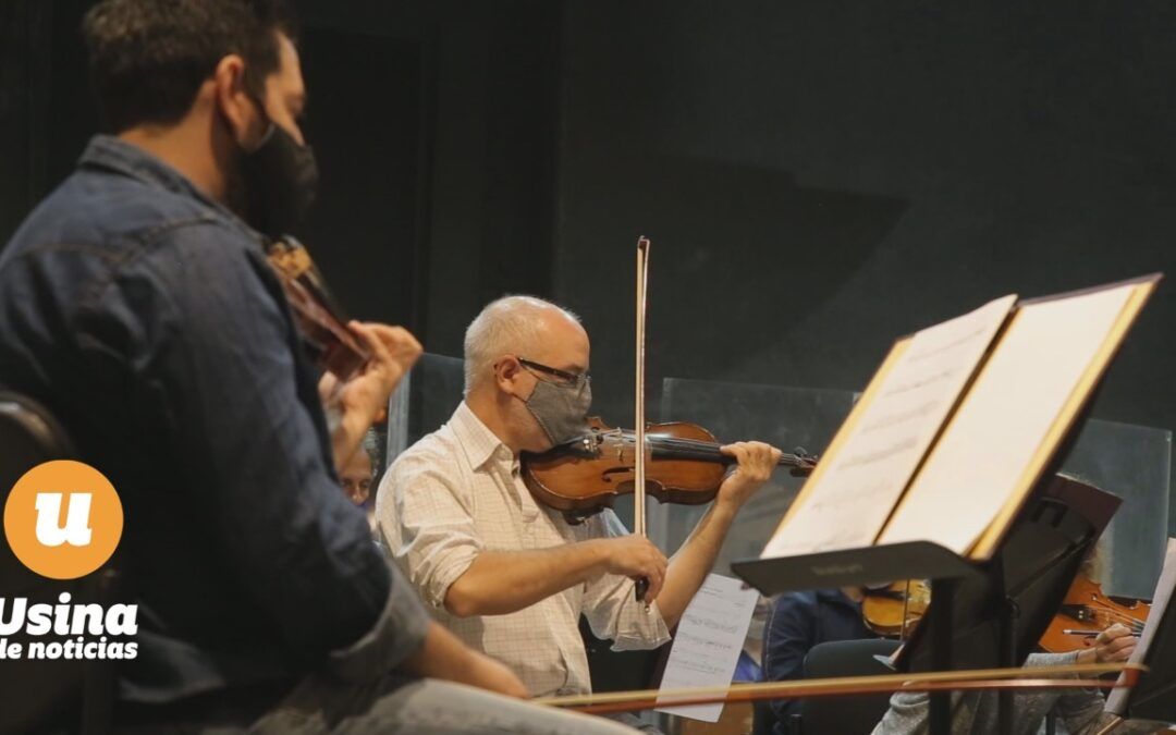 La Orquesta Filarmónica de Mendoza será la primera del país en dar un concierto presencial.