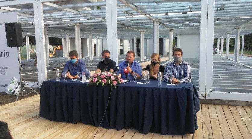 Breve y positiva visita del Ministro Katopodis a Tunuyán.