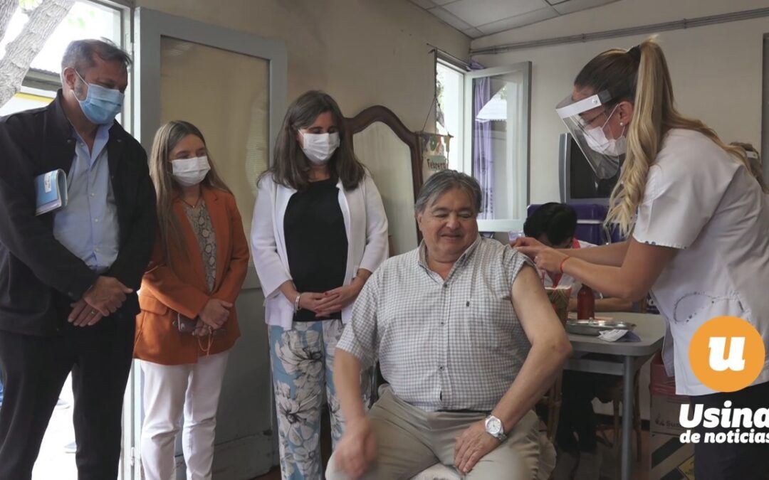 Comenzó la vacunación en geriátricos de la Provincia.