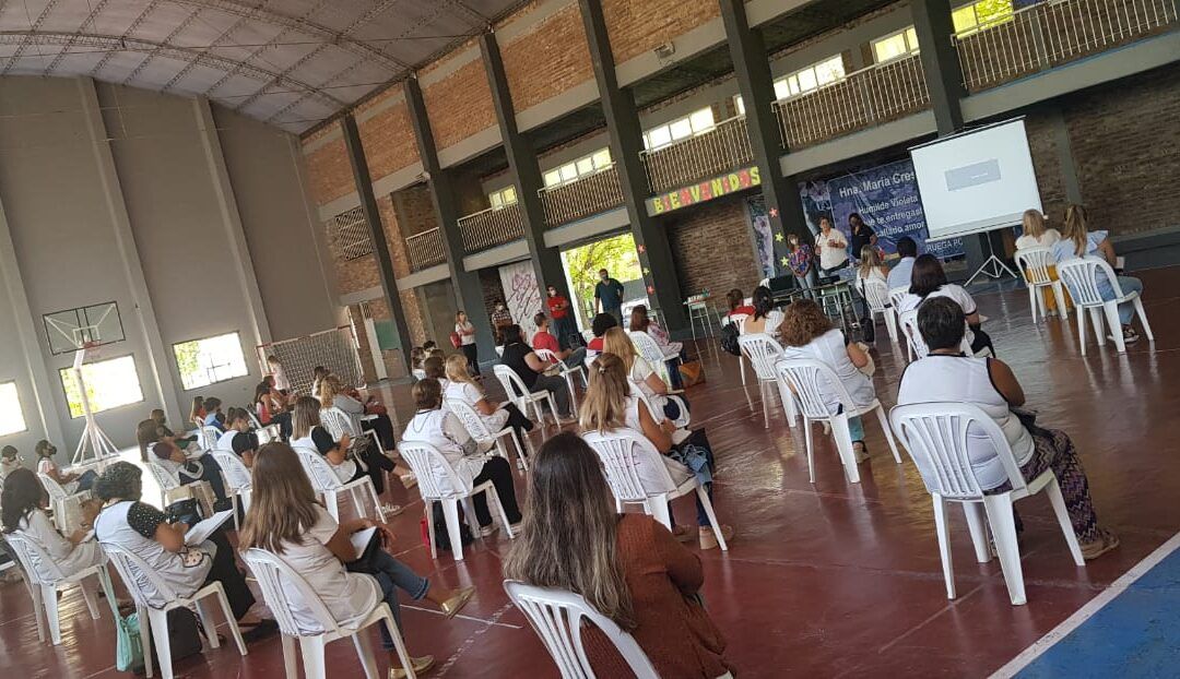 Caso sospechosos de Covid. Capacitan a los docentes del Valle de Uco.