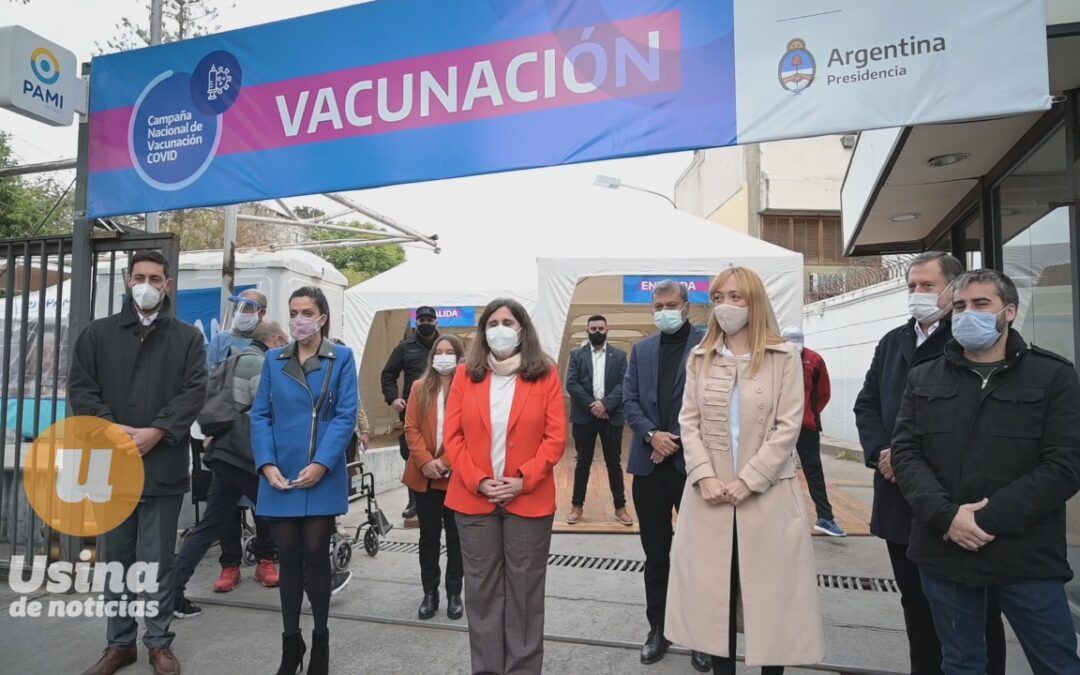 Nuevo centro de vacunación PAMI en Mendoza
