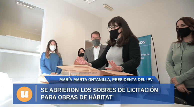 Abrieron sobres de licitación para el «Programa Hábitat»