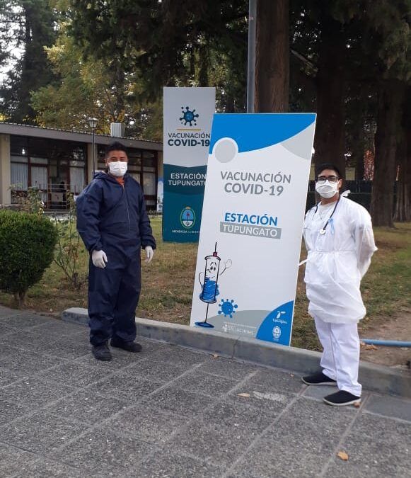 Vacunación en Valle de Uco, el fin de semana fue aprovechado a pleno