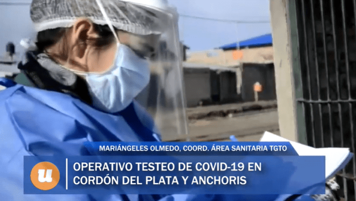 Tupungato realiza campaña «Testeos Covid_19» en Cordón del Plata y Anchoris