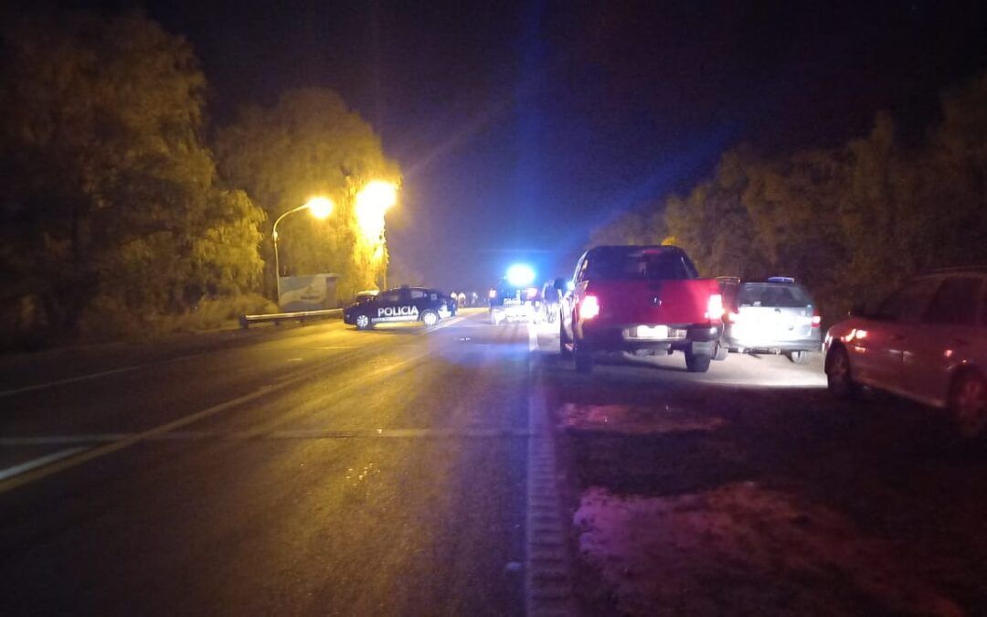 Accidente fatal en Ruta 40 y Coronel Videla, de San Carlos.
