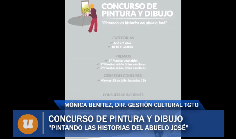 Tupungato pinta y dibuja las «Historias del Abuelo José»