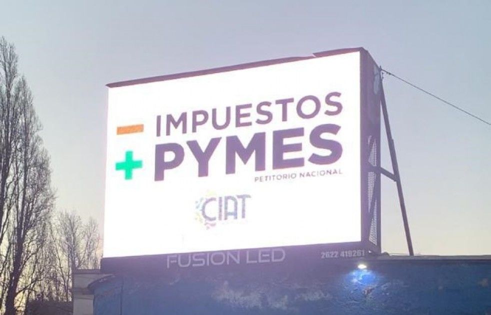 «Menos impuestos más pymes»,  una fotografía de la realidad
