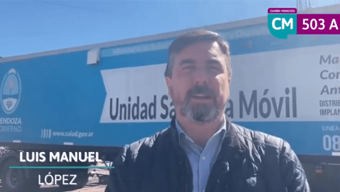 Luis Manuel López cerró su campaña hablando con los vecinos