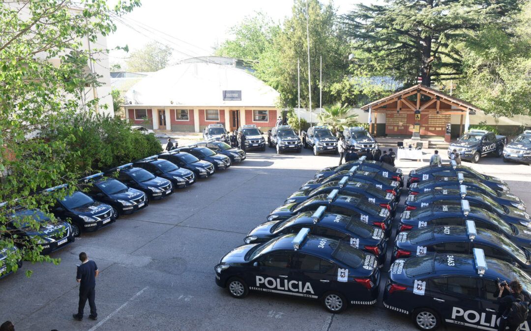 Nuevo equipamiento para las fuerzas policiales mendocinas.