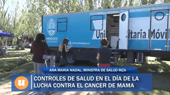 Controles de salud en el día de la «Lucha contra el cáncer de mama»