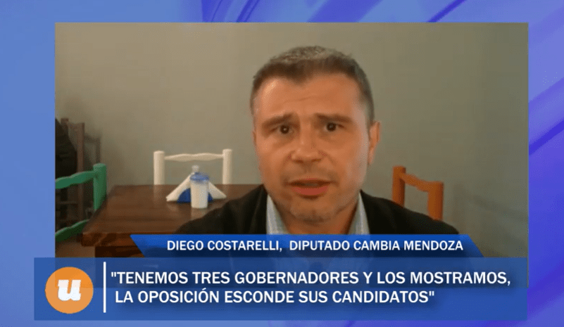 «Son elecciones nacionales y debemos cortar el avasallamiento kirchnerista», dijo Diego Costarelli en Tunuyán