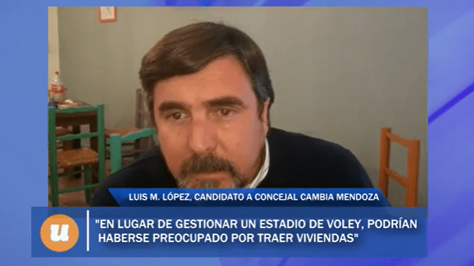 «Ellos hablan de deportes y subsidios, nosotros de salud y trabajo», dijo Luis Manuel López