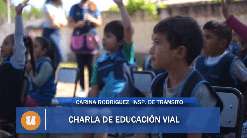 Alumnos de Jardín de Infantes reciben Educación Vial en Tupungato