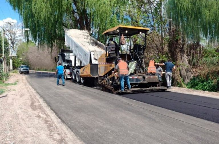 San Carlos y la DPV pavimentarán el tramo de la ex Ruta 40 que une Chilecito con Pareditas