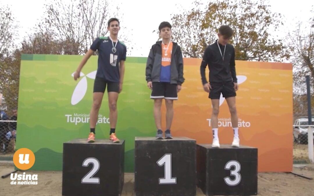 Brillante jornada de atletismo en Tupungato