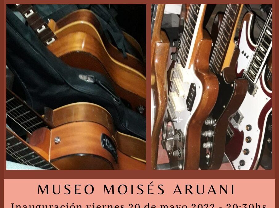 Este Viernes, muestra de guitarras en el Museo Aruani