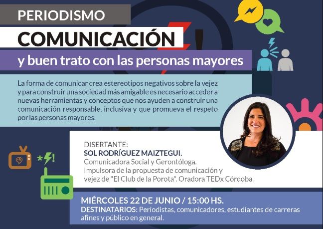 Comunicación y buen trato con las personas mayores, claves para una sociedad mejor