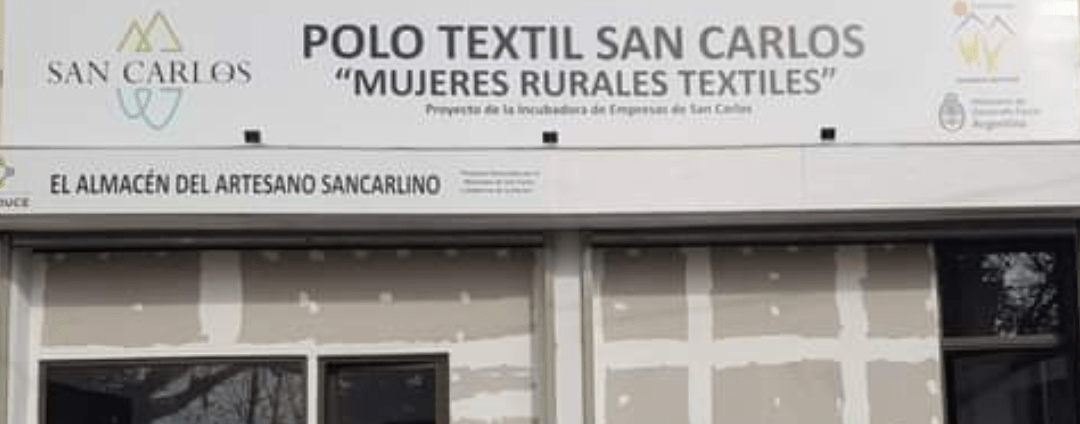 El Polo Textil de San Carlos comienza sus primeros movimientos