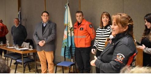 Distinción legislativa para Carmen Gauna, primera mujer en ser Jefa de un Cuerpo de Bomberos