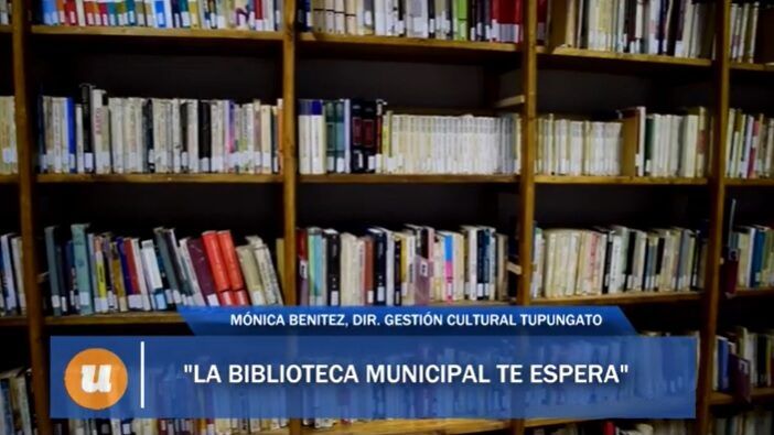 La biblioteca municipal de Tupungato tiene abiertas las puertas