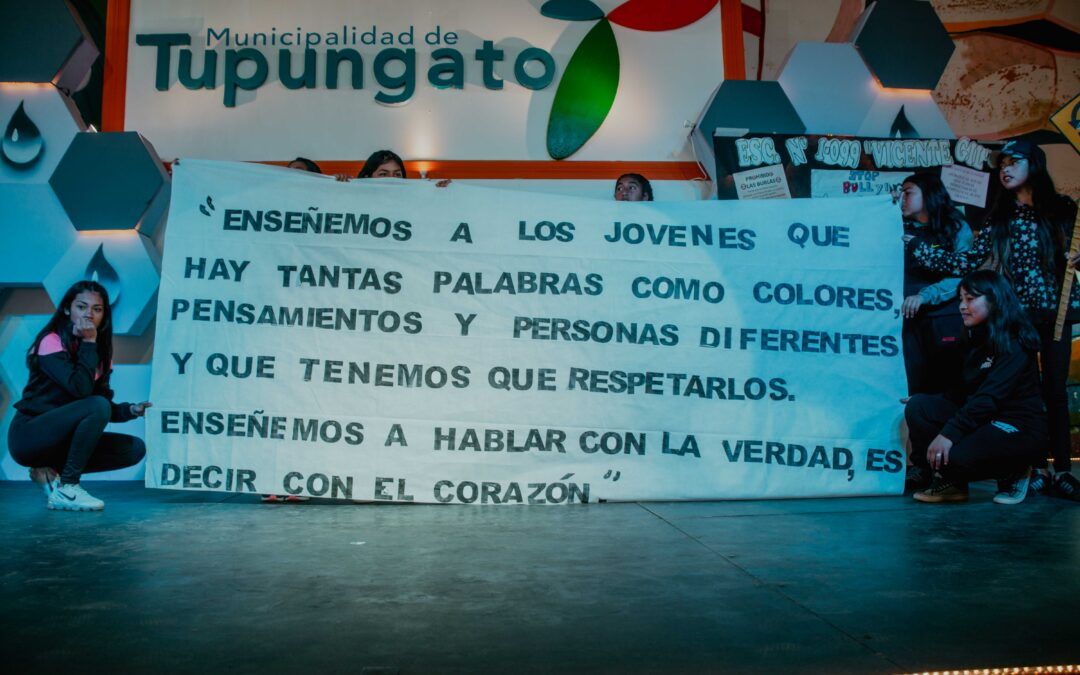 Tupungato sigue trabajando para combatir el bullying