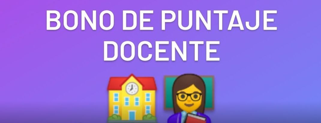 Bono de Puntaje de la DGE, abrió una nueva inscripción