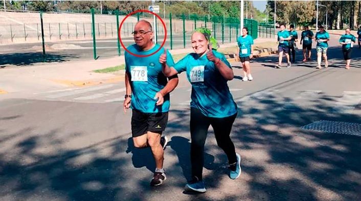 En plena maratón por el Día del Policía, falleció un Comisario retirado