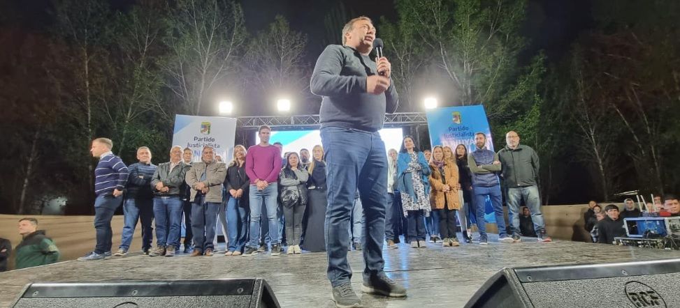 «Día de la lealtad» en Tunuyán, masivo acto con importantes presencias partidarias