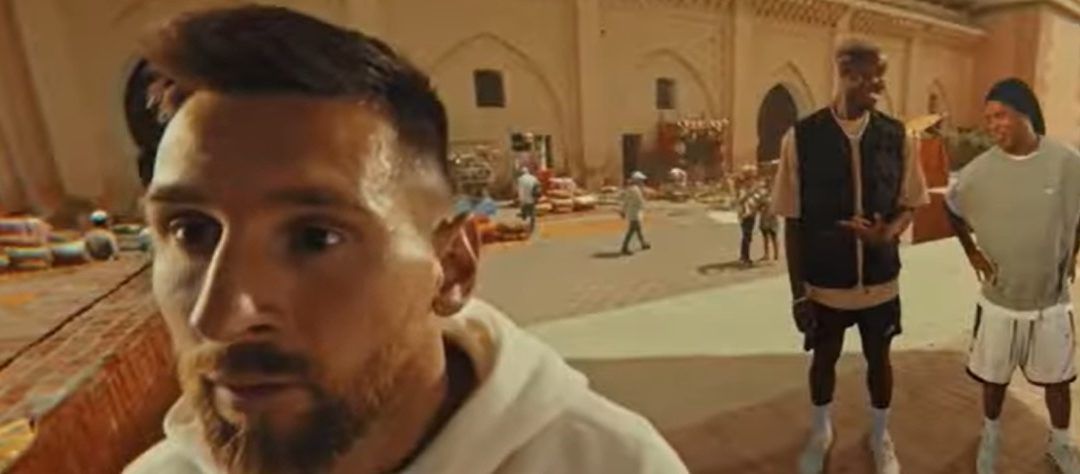 Messi y el mundial, espectacular aviso con Ronaldinho y Pogba para Pepsi