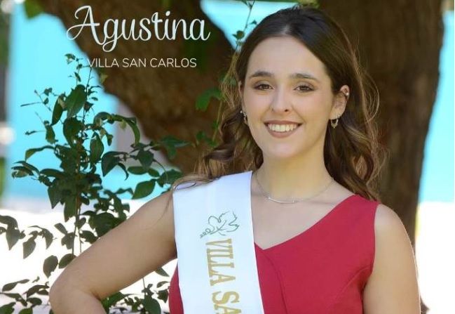 Agustina Martinez, de la Villa Cabecera, es la nueva «Reina de la Vendimia» de San Carlos