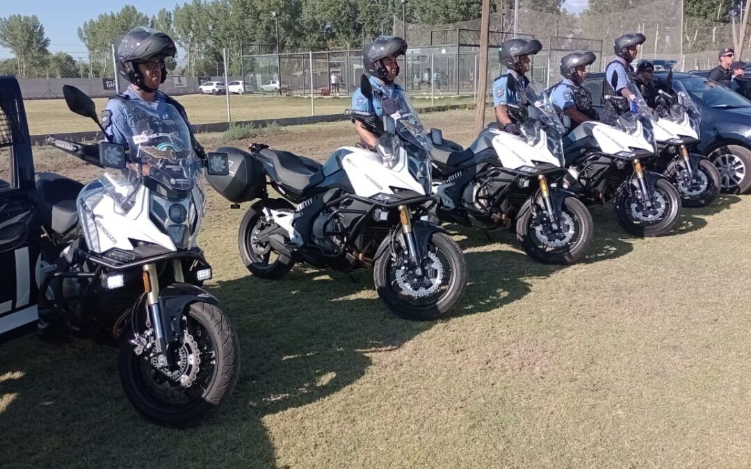 Valle de Uco tiene nuevo equipamiento para su policía