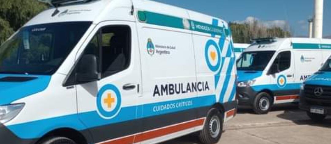 El Valle de Uco recibió ambulancias «0» Km
